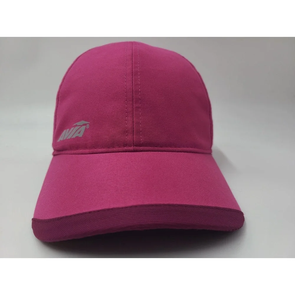 Women Avia Vented Strapback Adjustable Hat Cap Golf Pickleball Tennis Run Pink‎